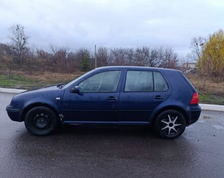 Синий Фольксваген Гольф, объемом двигателя 1.9 л и пробегом 333 тыс. км за 1550 $, фото 6 на Automoto.ua