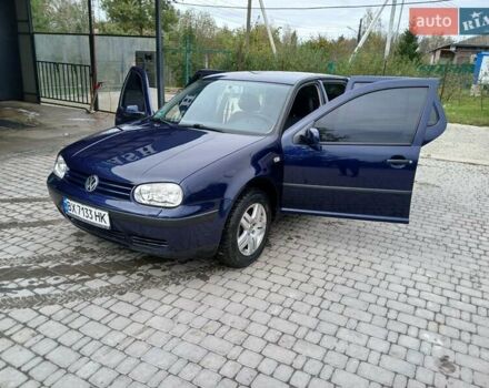 Синий Фольксваген Гольф, объемом двигателя 1.4 л и пробегом 238 тыс. км за 4300 $, фото 13 на Automoto.ua