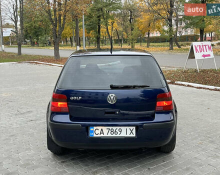 Синий Фольксваген Гольф, объемом двигателя 1.39 л и пробегом 233 тыс. км за 3850 $, фото 29 на Automoto.ua