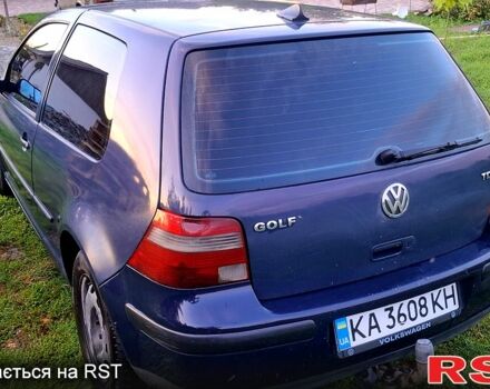 Синий Фольксваген Гольф, объемом двигателя 1.9 л и пробегом 397 тыс. км за 2800 $, фото 2 на Automoto.ua