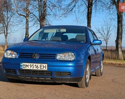 Синий Фольксваген Гольф, объемом двигателя 1.6 л и пробегом 295 тыс. км за 4300 $, фото 1 на Automoto.ua
