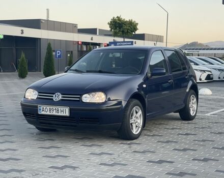 Синий Фольксваген Гольф, объемом двигателя 1.4 л и пробегом 410 тыс. км за 3500 $, фото 1 на Automoto.ua