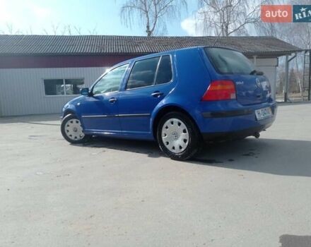 Синий Фольксваген Гольф, объемом двигателя 1.6 л и пробегом 380 тыс. км за 5548 $, фото 1 на Automoto.ua