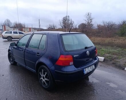 Синий Фольксваген Гольф, объемом двигателя 1.9 л и пробегом 333 тыс. км за 1550 $, фото 2 на Automoto.ua