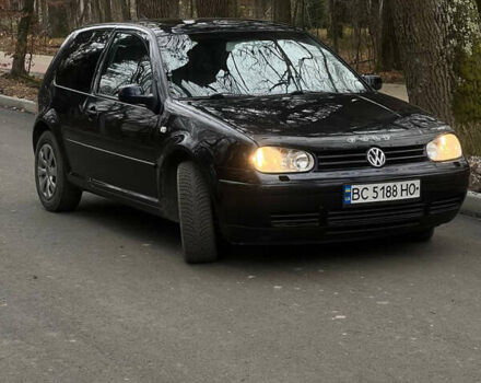 Синий Фольксваген Гольф, объемом двигателя 1.98 л и пробегом 281 тыс. км за 3550 $, фото 1 на Automoto.ua