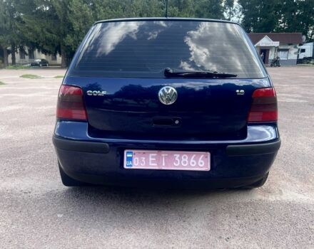 Синий Фольксваген Гольф, объемом двигателя 1.6 л и пробегом 230 тыс. км за 4199 $, фото 4 на Automoto.ua