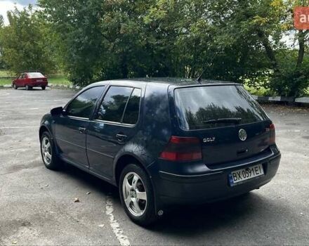 Синий Фольксваген Гольф, объемом двигателя 1.9 л и пробегом 398 тыс. км за 4600 $, фото 1 на Automoto.ua