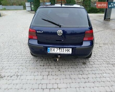 Синий Фольксваген Гольф, объемом двигателя 1.4 л и пробегом 238 тыс. км за 4300 $, фото 3 на Automoto.ua