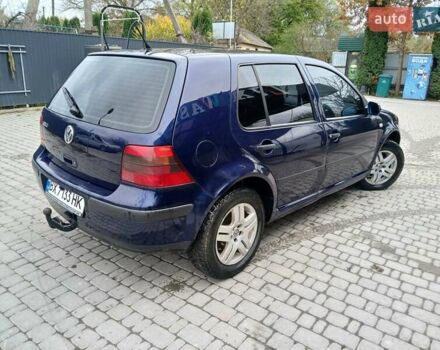 Синий Фольксваген Гольф, объемом двигателя 1.4 л и пробегом 238 тыс. км за 4300 $, фото 10 на Automoto.ua