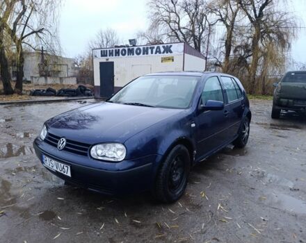Синий Фольксваген Гольф, объемом двигателя 1.9 л и пробегом 333 тыс. км за 1550 $, фото 4 на Automoto.ua