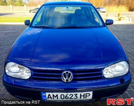 Фольксваген Гольф 2001 в Новорад-Волынском на Automoto.ua Синий Фольксваген Гольф, объемом двигателя 1.4 л и пробегом 220 тыс. км за 3850 $, фото 6 на Automoto.ua
