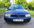 Синий Фольксваген Гольф, объемом двигателя 1.6 л и пробегом 215 тыс. км за 4000 $, фото 2 на Automoto.ua