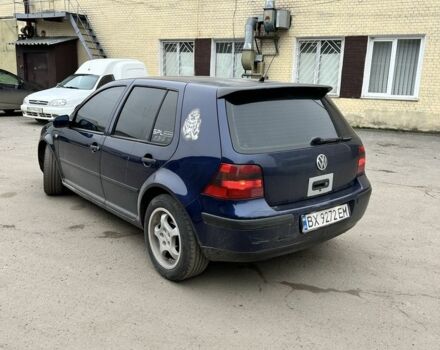 Синий Фольксваген Гольф, объемом двигателя 1.6 л и пробегом 272 тыс. км за 2600 $, фото 2 на Automoto.ua