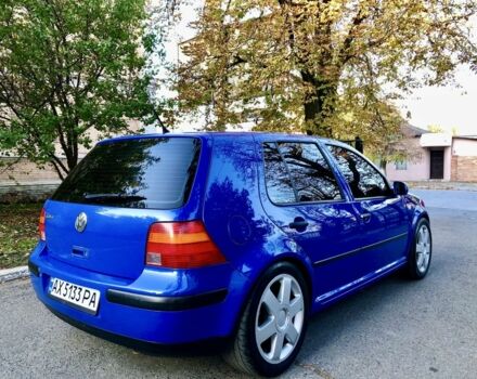 Синий Фольксваген Гольф, объемом двигателя 1.4 л и пробегом 274 тыс. км за 3850 $, фото 4 на Automoto.ua