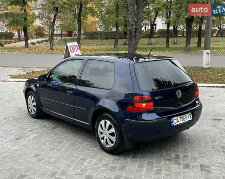 Синий Фольксваген Гольф, объемом двигателя 1.39 л и пробегом 233 тыс. км за 3850 $, фото 23 на Automoto.ua