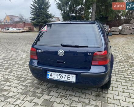 Синій Фольксваген Гольф, об'ємом двигуна 1.6 л та пробігом 226 тис. км за 4500 $, фото 10 на Automoto.ua
