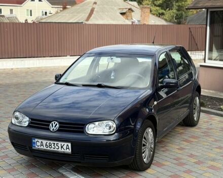 Фольксваген Гольф 2001 у Кременчуге на Automoto.ua Синій Фольксваген Гольф, об'ємом двигуна 1.4 л та пробігом 285 тис. км за 3750 $, фото 1 на Automoto.ua