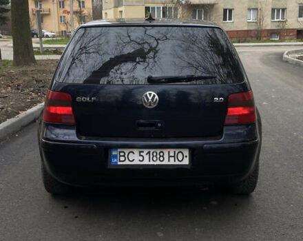 Синий Фольксваген Гольф, объемом двигателя 1.98 л и пробегом 281 тыс. км за 3550 $, фото 5 на Automoto.ua