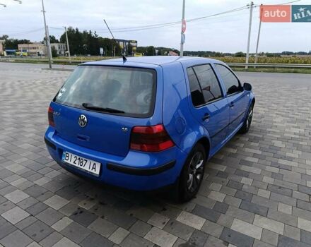 Синий Фольксваген Гольф, объемом двигателя 1.6 л и пробегом 312 тыс. км за 4500 $, фото 2 на Automoto.ua