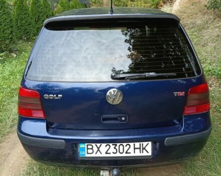 Синій Фольксваген Гольф, об'ємом двигуна 1.9 л та пробігом 289 тис. км за 4647 $, фото 1 на Automoto.ua