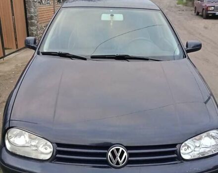 Синий Фольксваген Гольф, объемом двигателя 1.9 л и пробегом 210 тыс. км за 4400 $, фото 1 на Automoto.ua