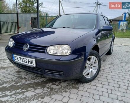 Синий Фольксваген Гольф, объемом двигателя 1.4 л и пробегом 238 тыс. км за 4300 $, фото 11 на Automoto.ua