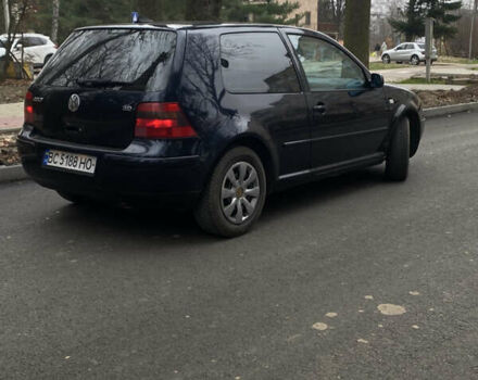 Синий Фольксваген Гольф, объемом двигателя 1.98 л и пробегом 281 тыс. км за 3550 $, фото 4 на Automoto.ua