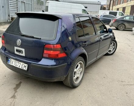 Синий Фольксваген Гольф, объемом двигателя 1.6 л и пробегом 272 тыс. км за 2600 $, фото 3 на Automoto.ua