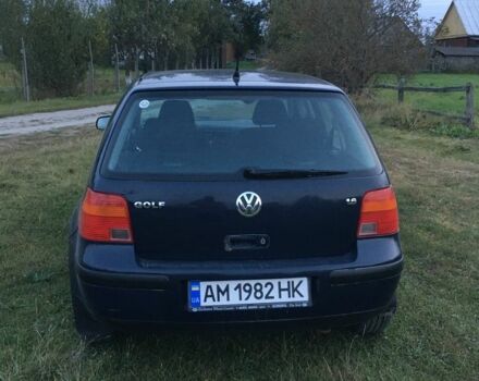Синий Фольксваген Гольф, объемом двигателя 1.6 л и пробегом 363 тыс. км за 3500 $, фото 6 на Automoto.ua