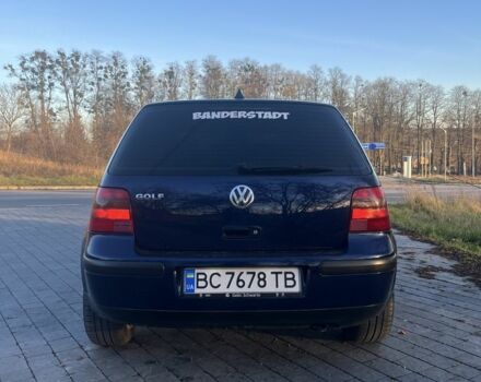 Синий Фольксваген Гольф, объемом двигателя 1.4 л и пробегом 219 тыс. км за 4200 $, фото 5 на Automoto.ua