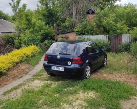 Синий Фольксваген Гольф, объемом двигателя 1.6 л и пробегом 264 тыс. км за 4900 $, фото 1 на Automoto.ua