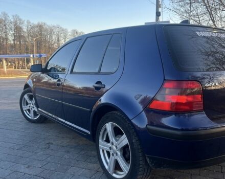 Синий Фольксваген Гольф, объемом двигателя 1.4 л и пробегом 219 тыс. км за 4200 $, фото 4 на Automoto.ua