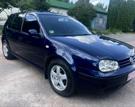 Синий Фольксваген Гольф, объемом двигателя 1.6 л и пробегом 230 тыс. км за 4199 $, фото 6 на Automoto.ua