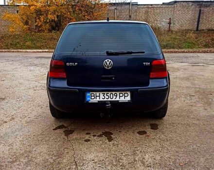 Синий Фольксваген Гольф, объемом двигателя 1.9 л и пробегом 210 тыс. км за 4499 $, фото 5 на Automoto.ua