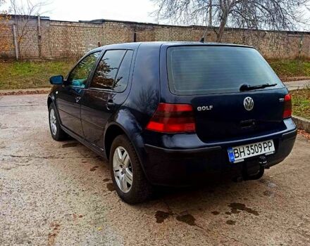 Синий Фольксваген Гольф, объемом двигателя 1.9 л и пробегом 210 тыс. км за 4499 $, фото 1 на Automoto.ua