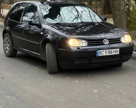 Синий Фольксваген Гольф, объемом двигателя 1.98 л и пробегом 281 тыс. км за 3550 $, фото 2 на Automoto.ua