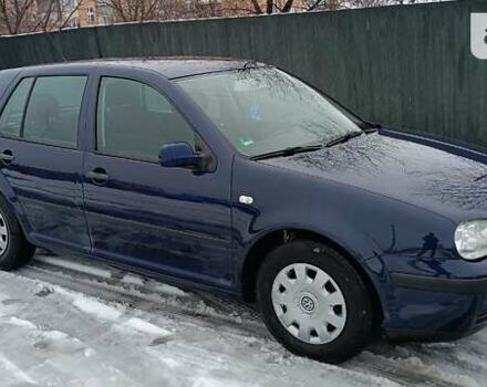 Синий Фольксваген Гольф, объемом двигателя 1.39 л и пробегом 190 тыс. км за 4500 $, фото 2 на Automoto.ua