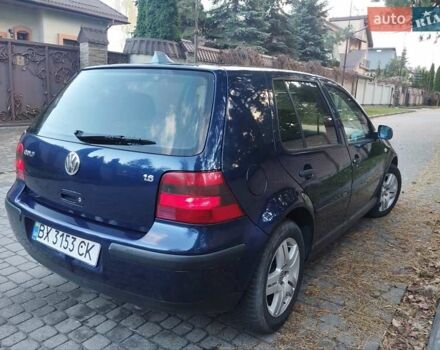 Синий Фольксваген Гольф, объемом двигателя 1.6 л и пробегом 190 тыс. км за 4390 $, фото 4 на Automoto.ua