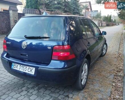 Синий Фольксваген Гольф, объемом двигателя 1.6 л и пробегом 190 тыс. км за 4390 $, фото 6 на Automoto.ua