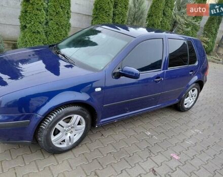 Синий Фольксваген Гольф, объемом двигателя 1.4 л и пробегом 244 тыс. км за 3700 $, фото 4 на Automoto.ua