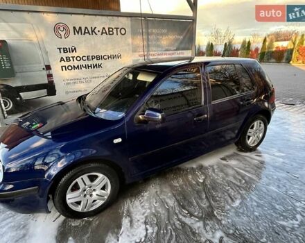 Синий Фольксваген Гольф, объемом двигателя 1.6 л и пробегом 188 тыс. км за 4850 $, фото 4 на Automoto.ua