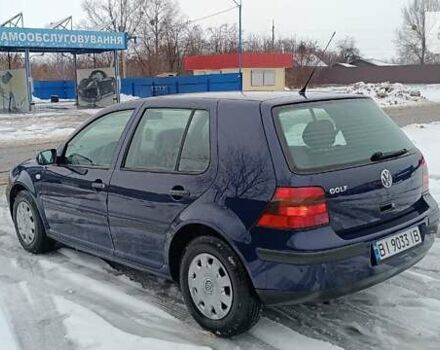 Синий Фольксваген Гольф, объемом двигателя 1.39 л и пробегом 190 тыс. км за 4500 $, фото 1 на Automoto.ua