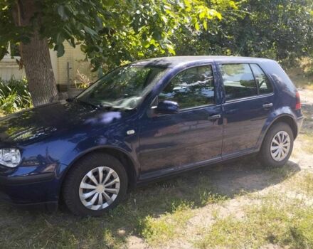 Синий Фольксваген Гольф, объемом двигателя 1.4 л и пробегом 241 тыс. км за 4200 $, фото 1 на Automoto.ua