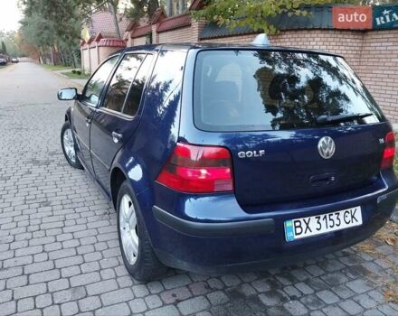 Синий Фольксваген Гольф, объемом двигателя 1.6 л и пробегом 190 тыс. км за 4390 $, фото 18 на Automoto.ua