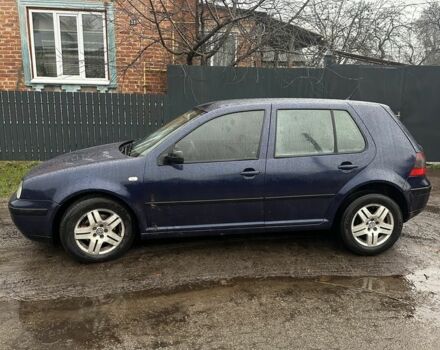 Синий Фольксваген Гольф, объемом двигателя 1.9 л и пробегом 258 тыс. км за 4100 $, фото 1 на Automoto.ua