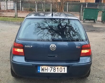 Синий Фольксваген Гольф, объемом двигателя 1.9 л и пробегом 274 тыс. км за 2600 $, фото 3 на Automoto.ua
