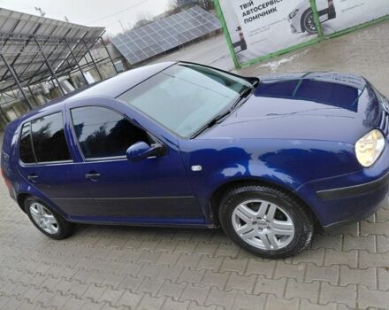 Синий Фольксваген Гольф, объемом двигателя 1.4 л и пробегом 244 тыс. км за 3700 $, фото 1 на Automoto.ua