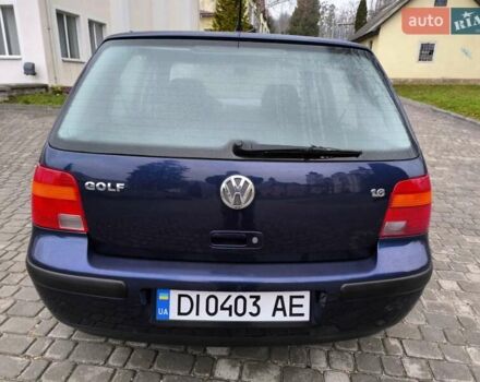 Синий Фольксваген Гольф, объемом двигателя 1.6 л и пробегом 235 тыс. км за 4700 $, фото 2 на Automoto.ua