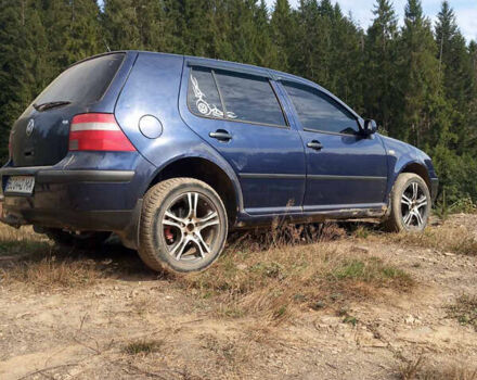 Синий Фольксваген Гольф, объемом двигателя 1.6 л и пробегом 231 тыс. км за 4600 $, фото 2 на Automoto.ua