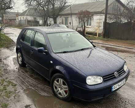 Синий Фольксваген Гольф, объемом двигателя 1.9 л и пробегом 258 тыс. км за 4100 $, фото 3 на Automoto.ua